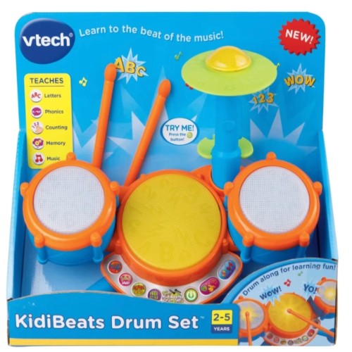 VTech KidiBeats Drum Set $30